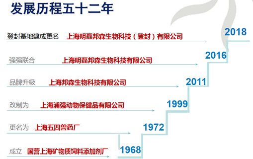 上海邦森發(fā)展歷程
